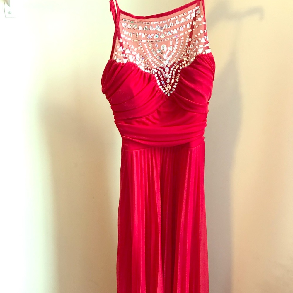 Embellished floor length gown